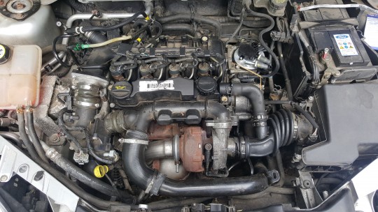 Ford Focus vor der Reinigung