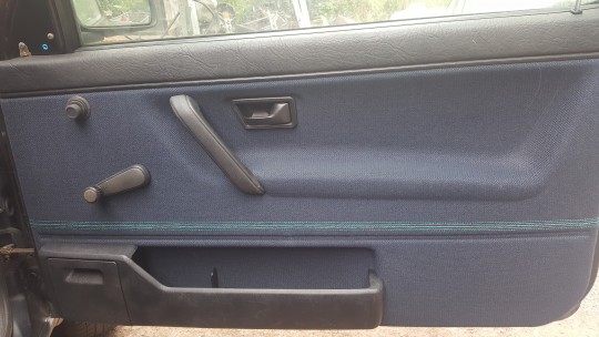 Tür Golf II nach der Trockeneisreinigung